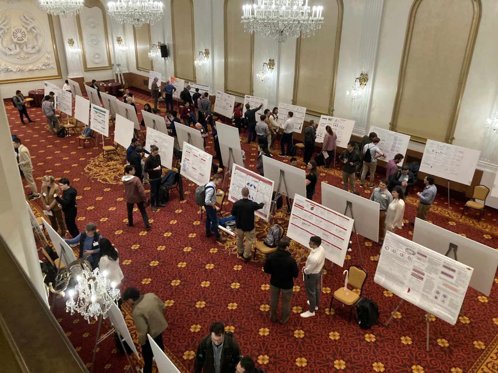 Poster session at Sherwood 2025